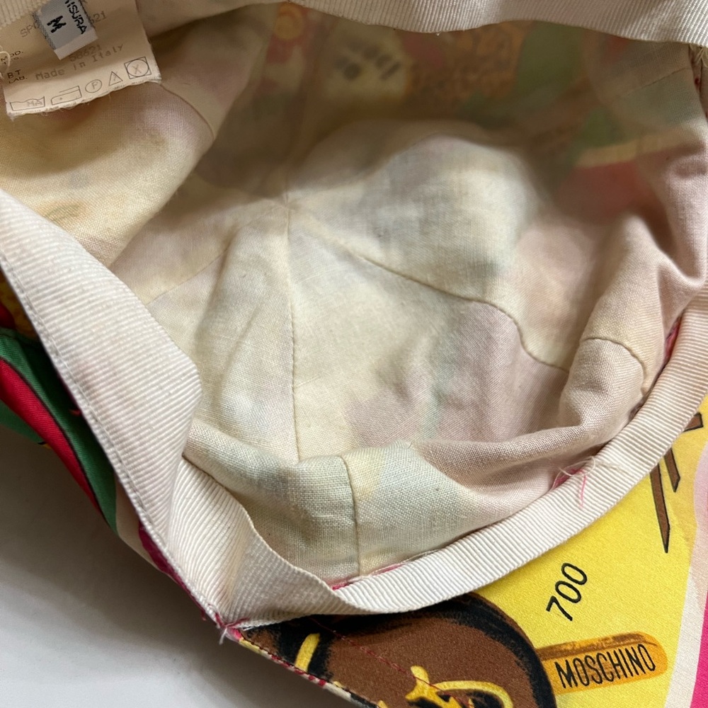 MOSCHINO authentic RARE DESIGNER MOSCHINO hat - Picture 8 of 8